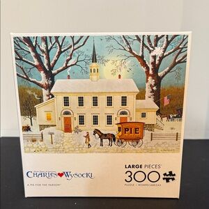 Charles Wysocki A Pie for the Parson 300 pc jigsaw puzzle SALE🔴3/$25